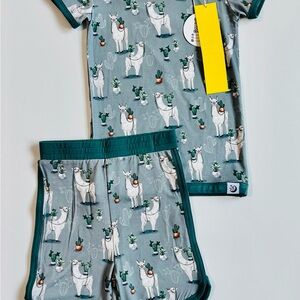 NWT Bamboo set size 4T super cute short set